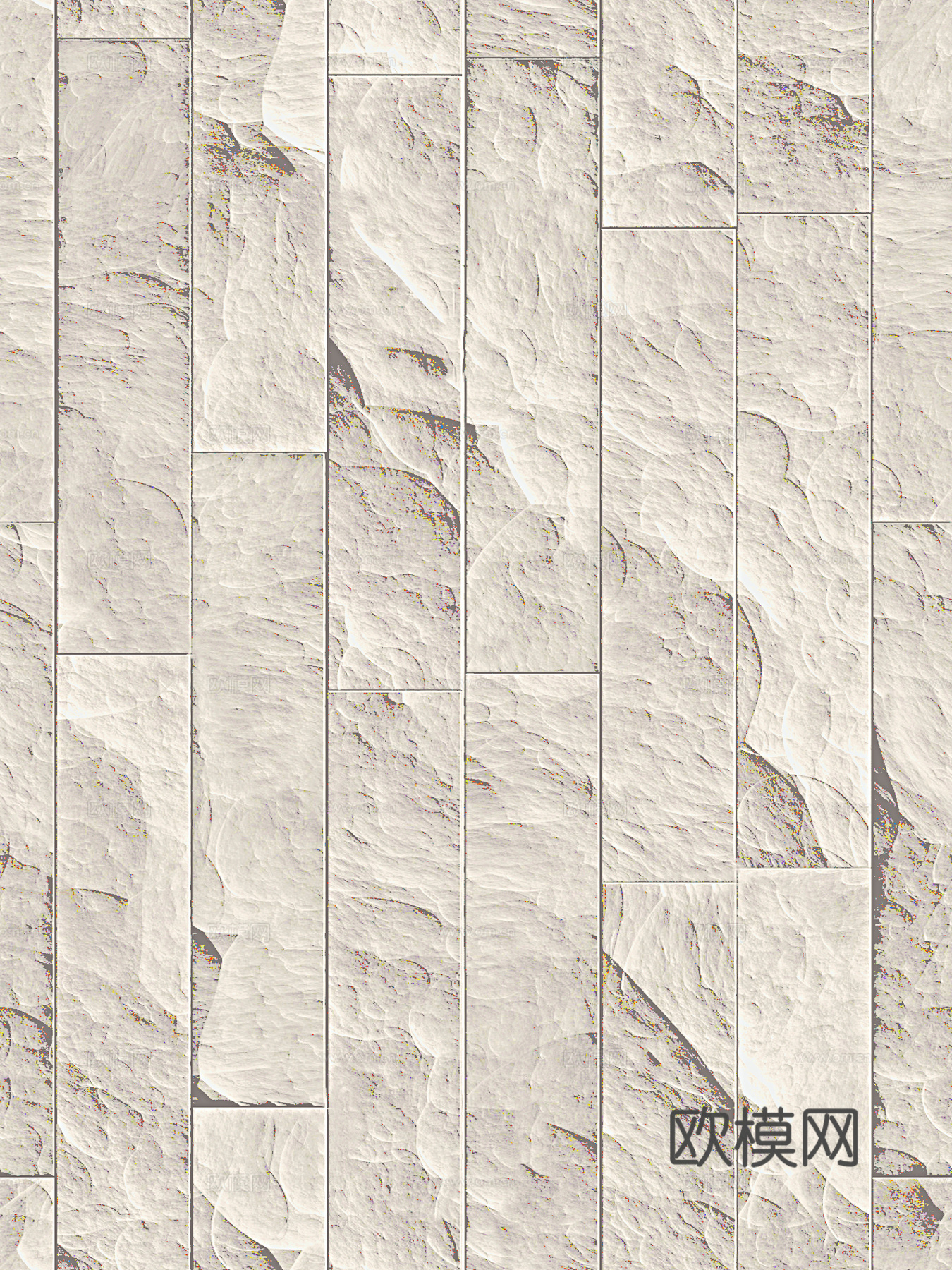 现代中古无缝米色文化石米色条石