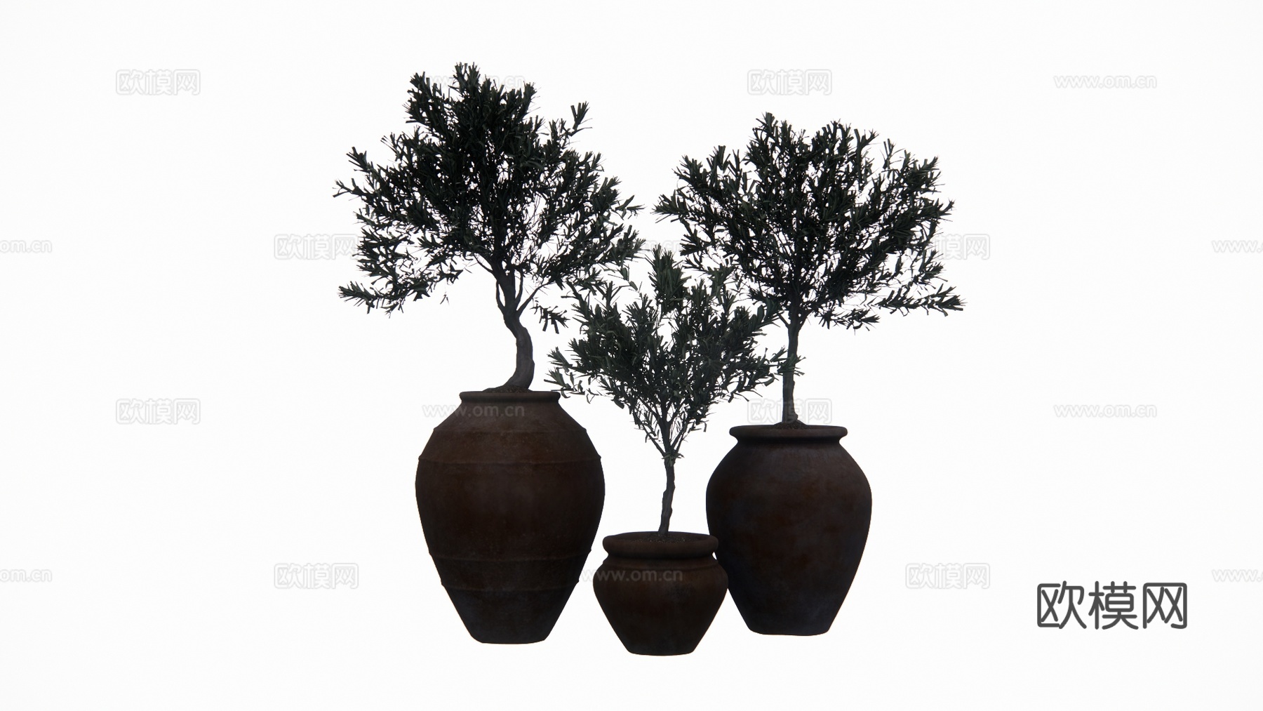 花镜 组团 景观 室外造景 室内造景 灌木 乔木su模型