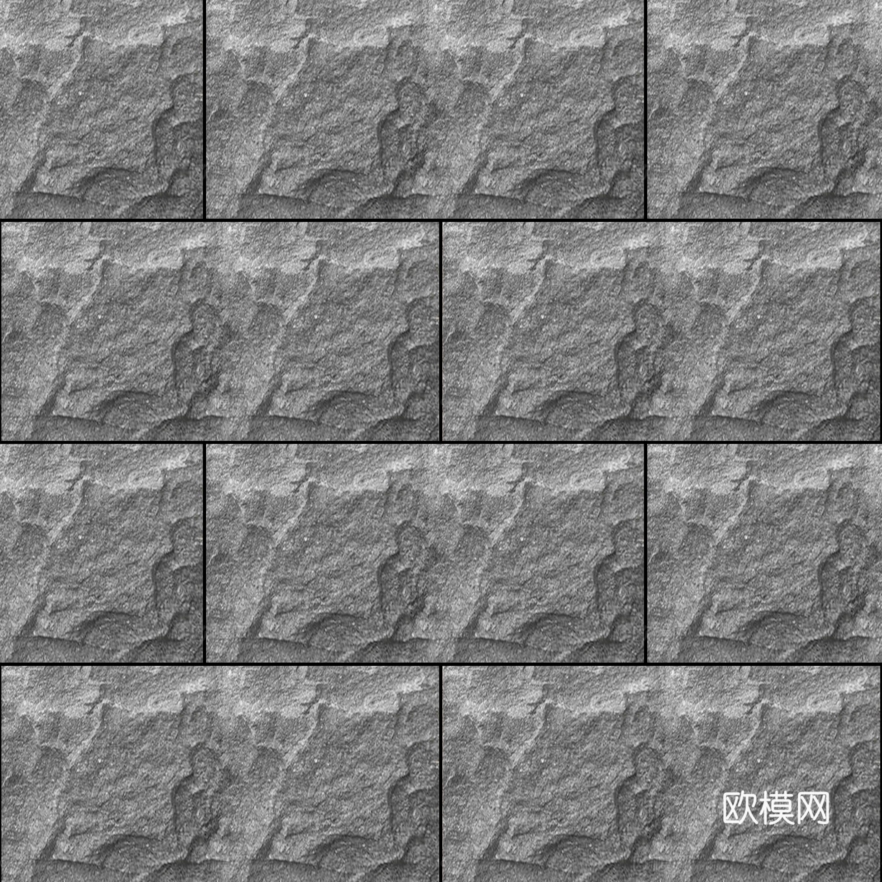 现代新中式文化石毛石蘑菇石文化石