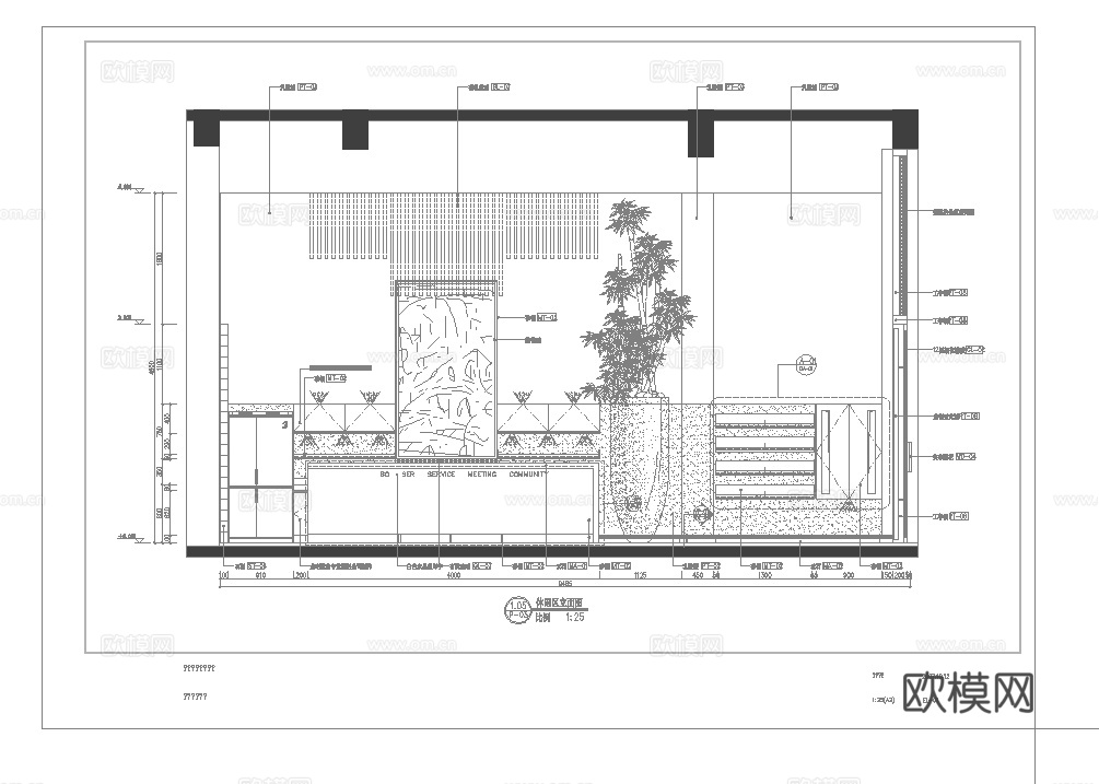 最新完整版茶楼会所施工图合集cad施工图