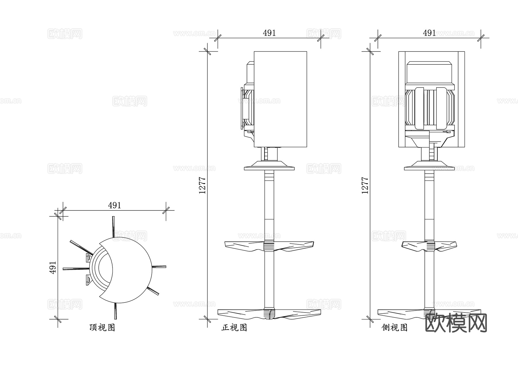 搅拌器 电动搅拌机 手持搅拌器 厨房搅拌器 多功能搅拌机cad施工图cad施工图下载