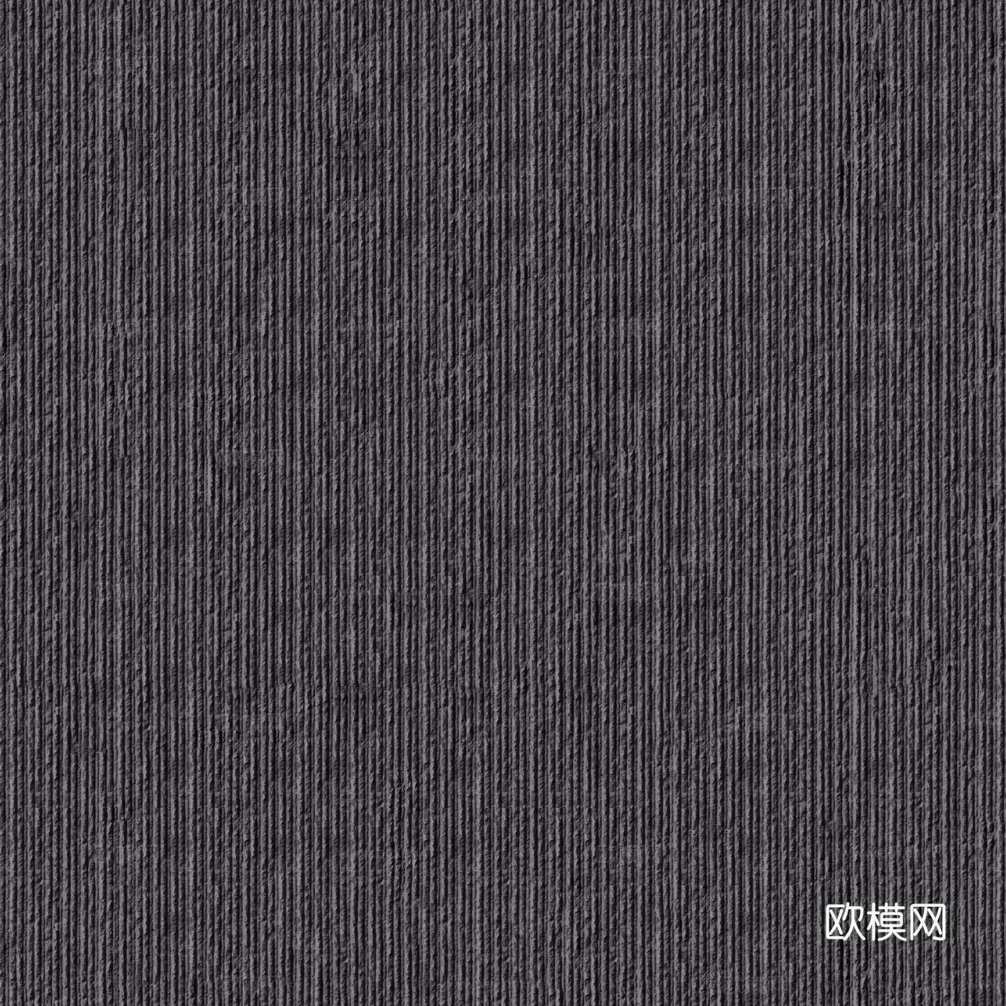 无缝深灰色毛石文化石墙面