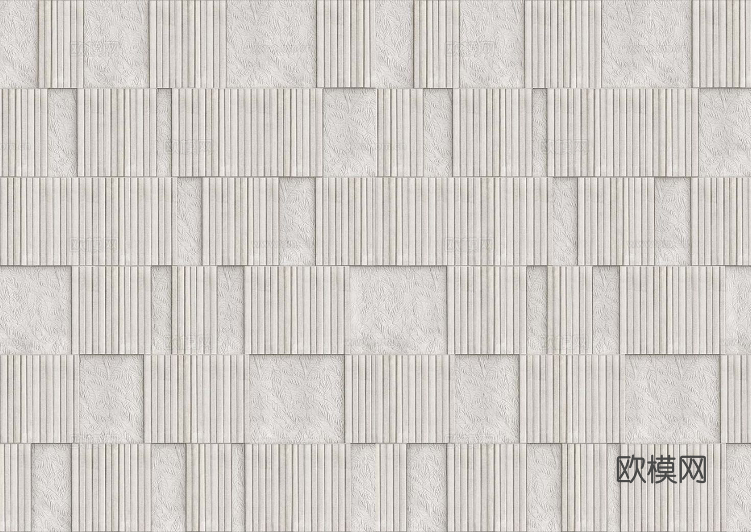 无缝现代简约雕花文化石墙 文化石