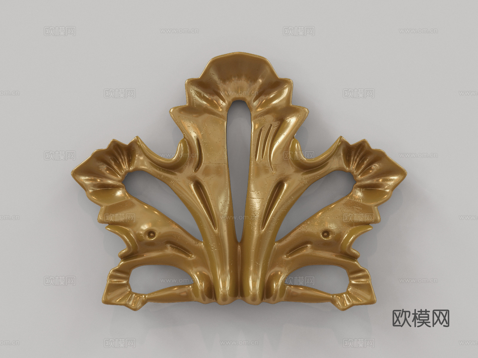 简欧欧式雕花模型3d模型