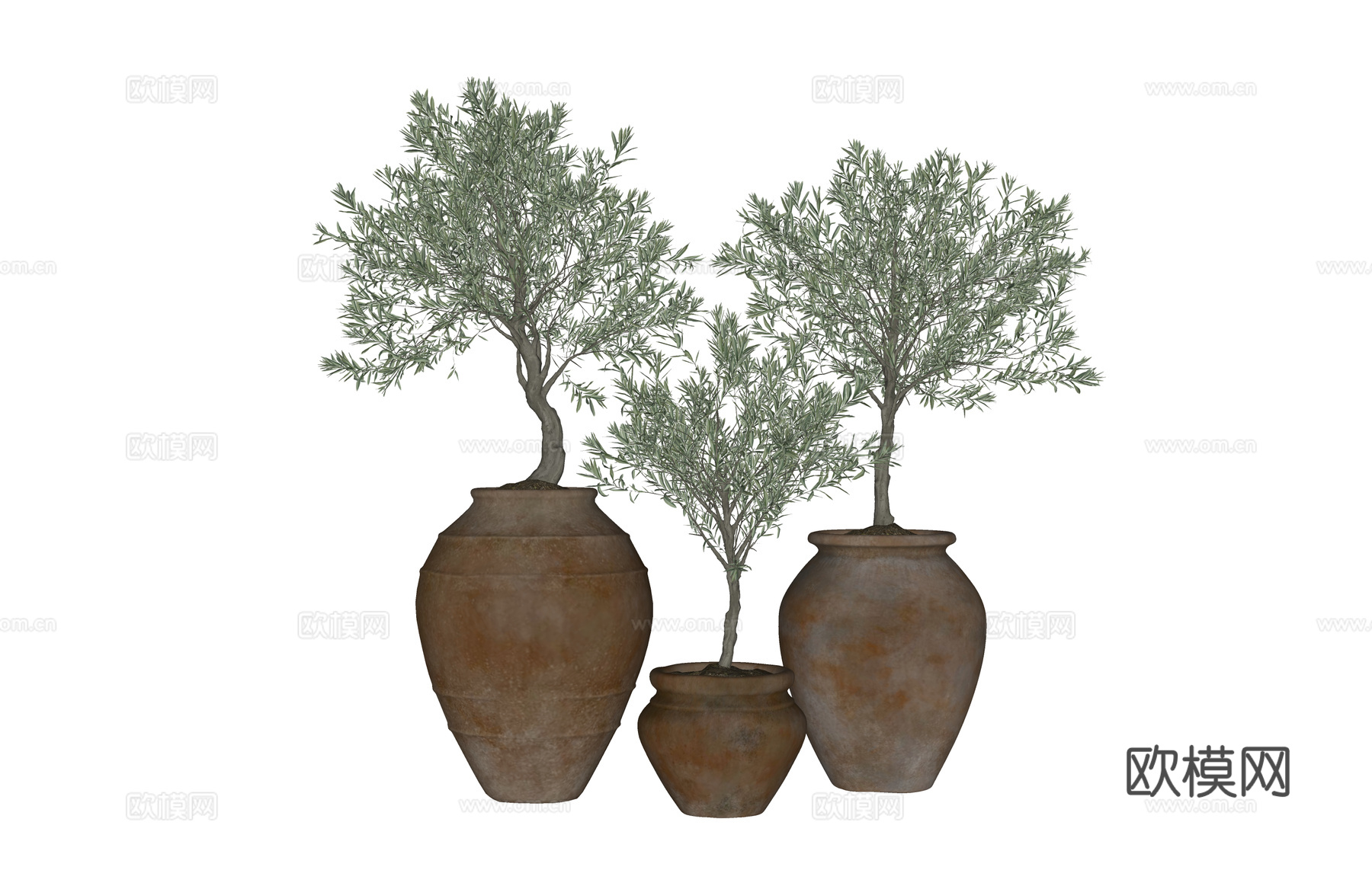 花镜 组团 景观 室外造景 室内造景 灌木 乔木su模型