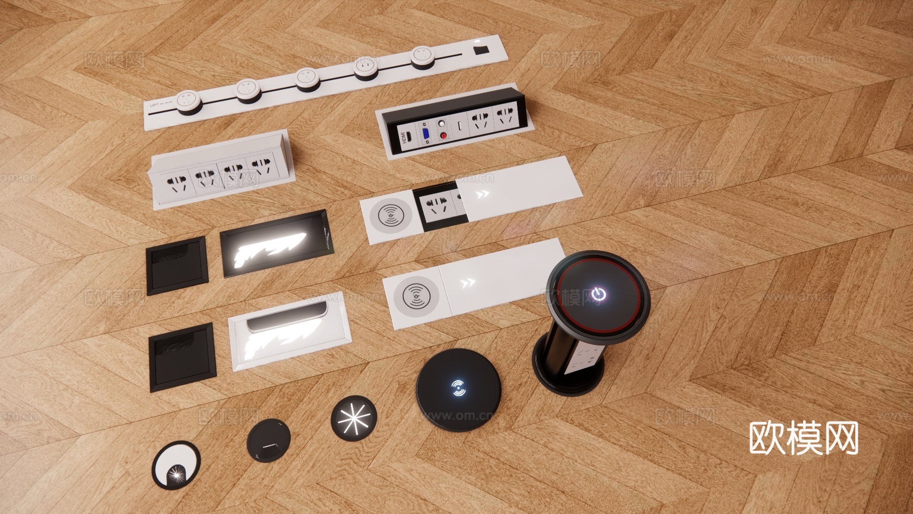 家具 电器 灯 燃气灶 冰箱 油烟机 微波炉 电视 电脑su模型
