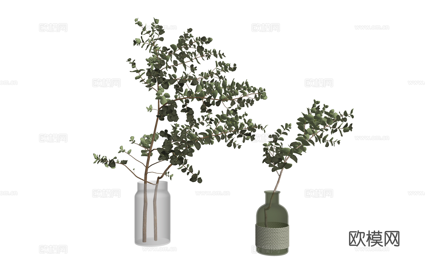 造景 植物 室外造景 灌木 室内造景 花镜 景观 组团 乔木su模型