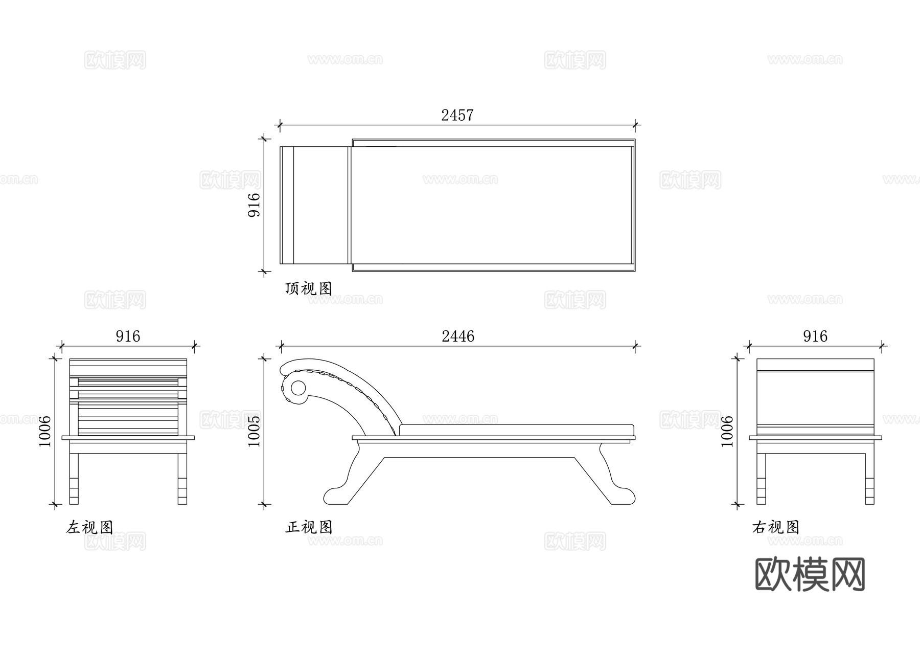 婴儿床 宝宝床 婴儿睡床 儿童婴儿床 可调节婴儿床cad施工图