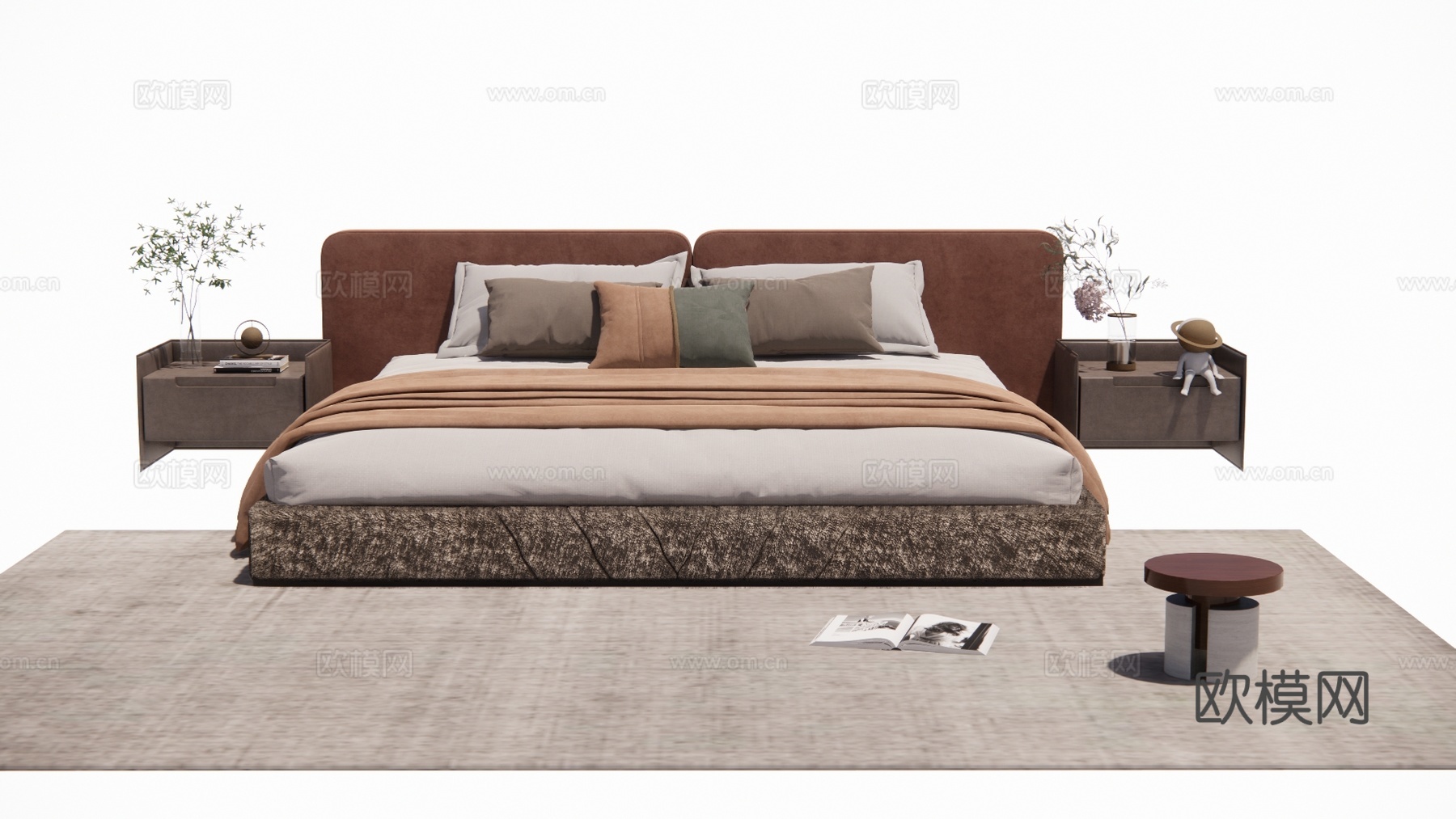 组合沙发 桌子 卡座 沙发 客厅 卧室 客厅 桌椅 家具 家su模型