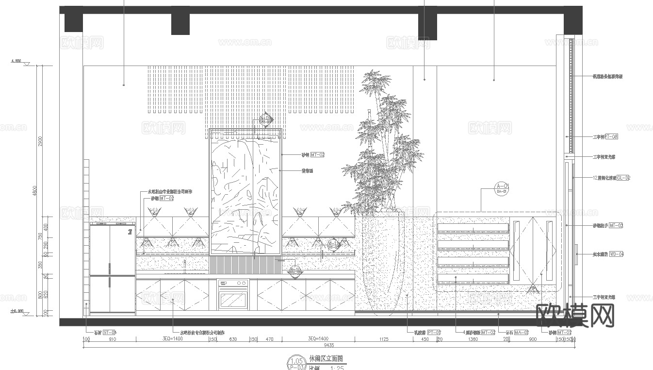最新完整版茶楼会所施工图合集cad施工图