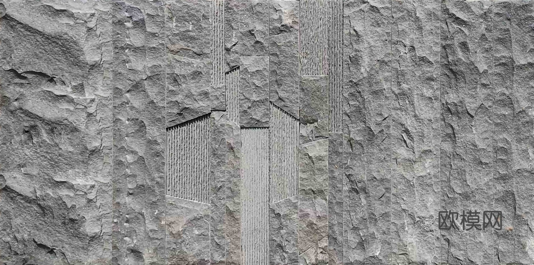 现代新中式无缝文化石 石皮下载