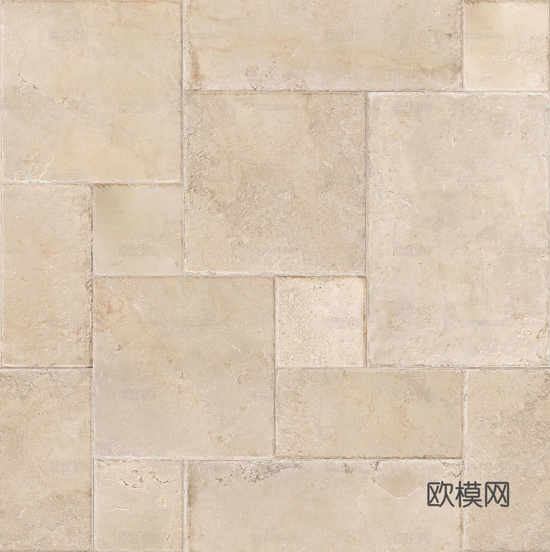 中古复古无缝莱姆石瓷砖 复古无规则瓷砖仿古砖贴图