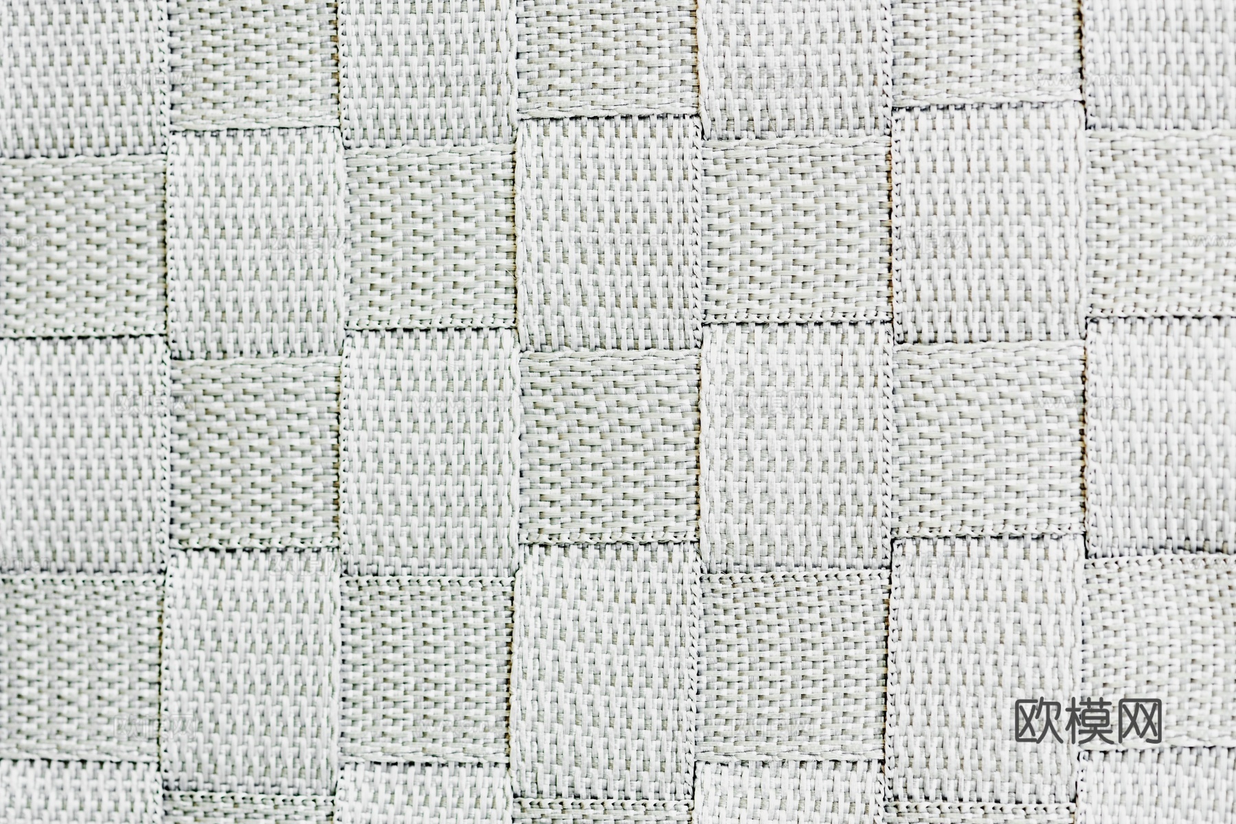 白色交叉布料
