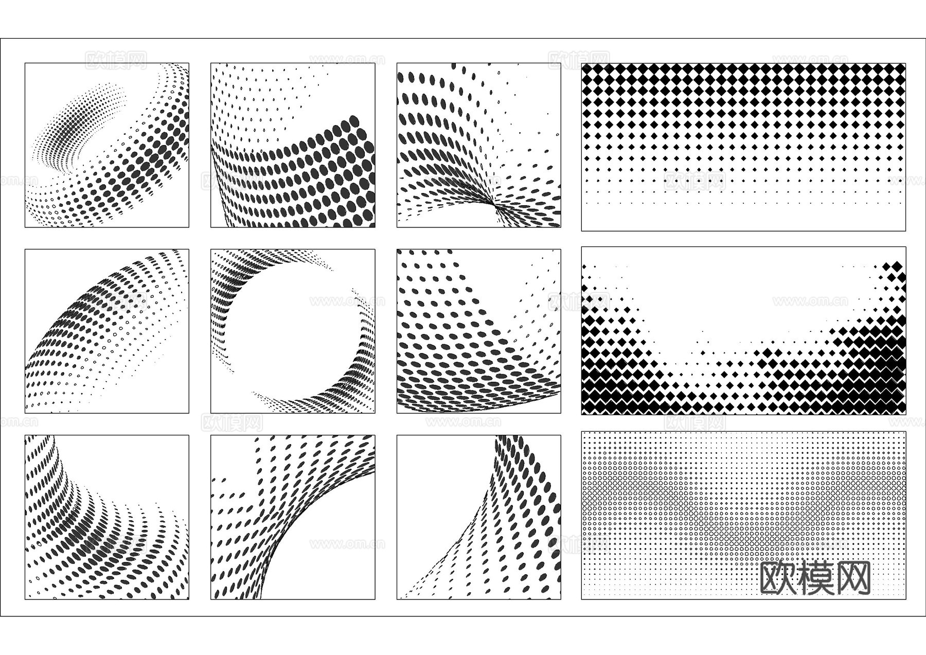 穿孔板冲孔板CAD图库cad施工图