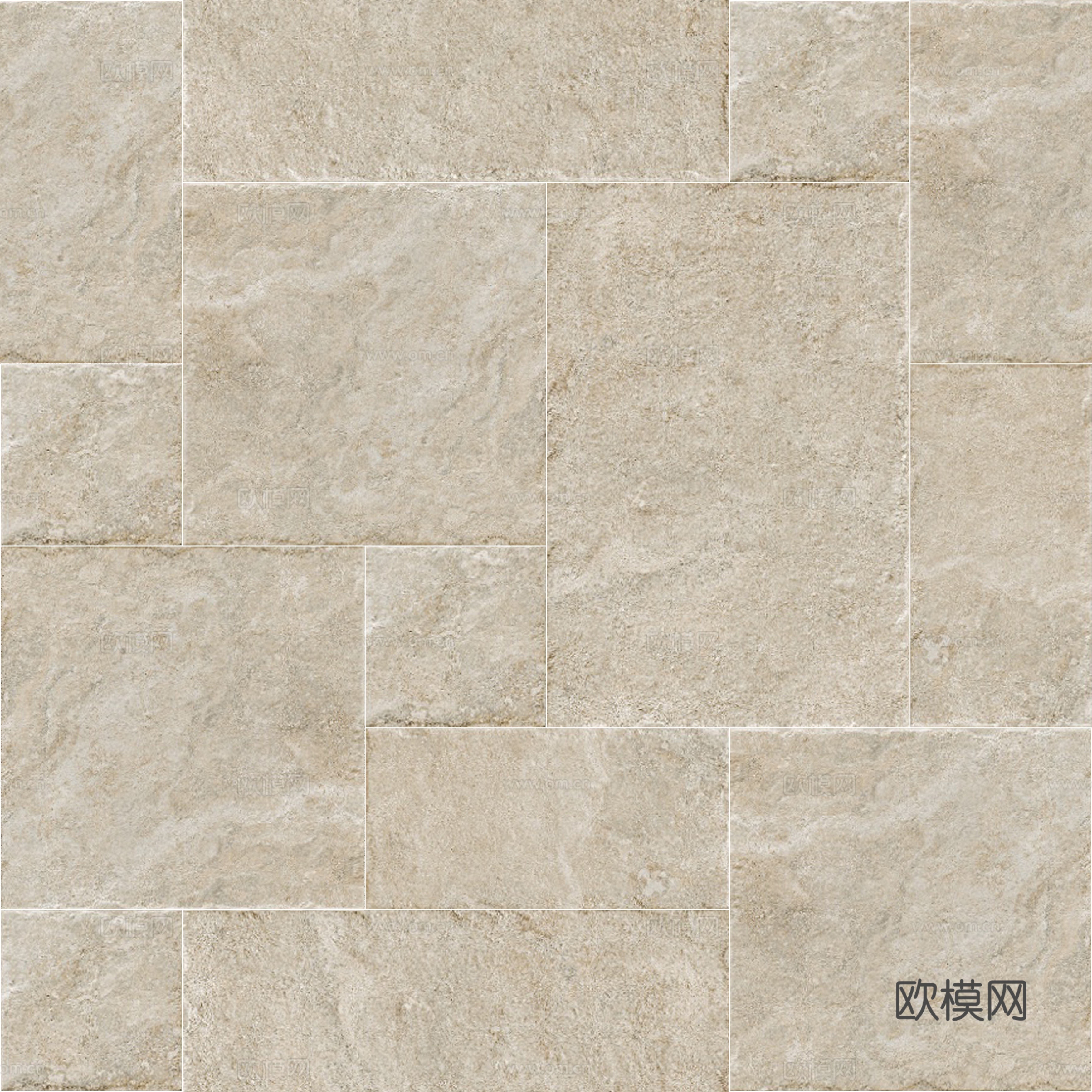 中古复古无缝莱姆石瓷砖 复古无规则瓷砖仿古砖贴图