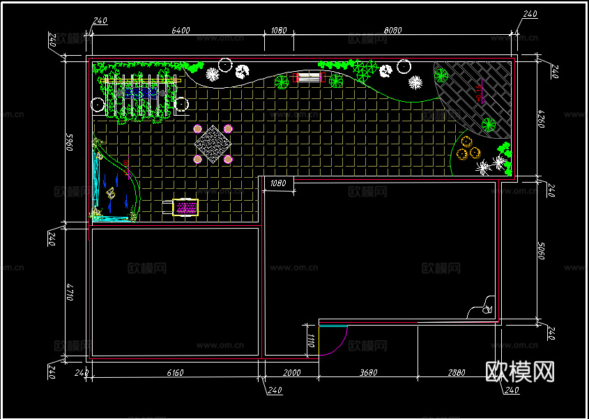 120套屋顶花园CAD2026最新整理cad施工图