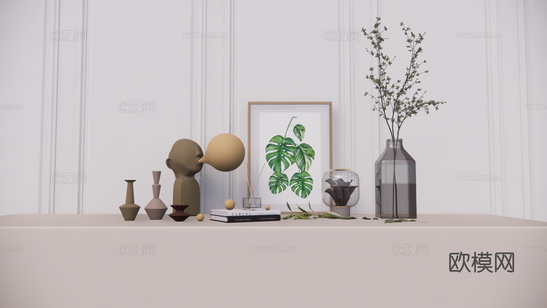 工装 摆件 摆件 饰品 景观 室内小品 摆设 陈设 挂画 小su模型