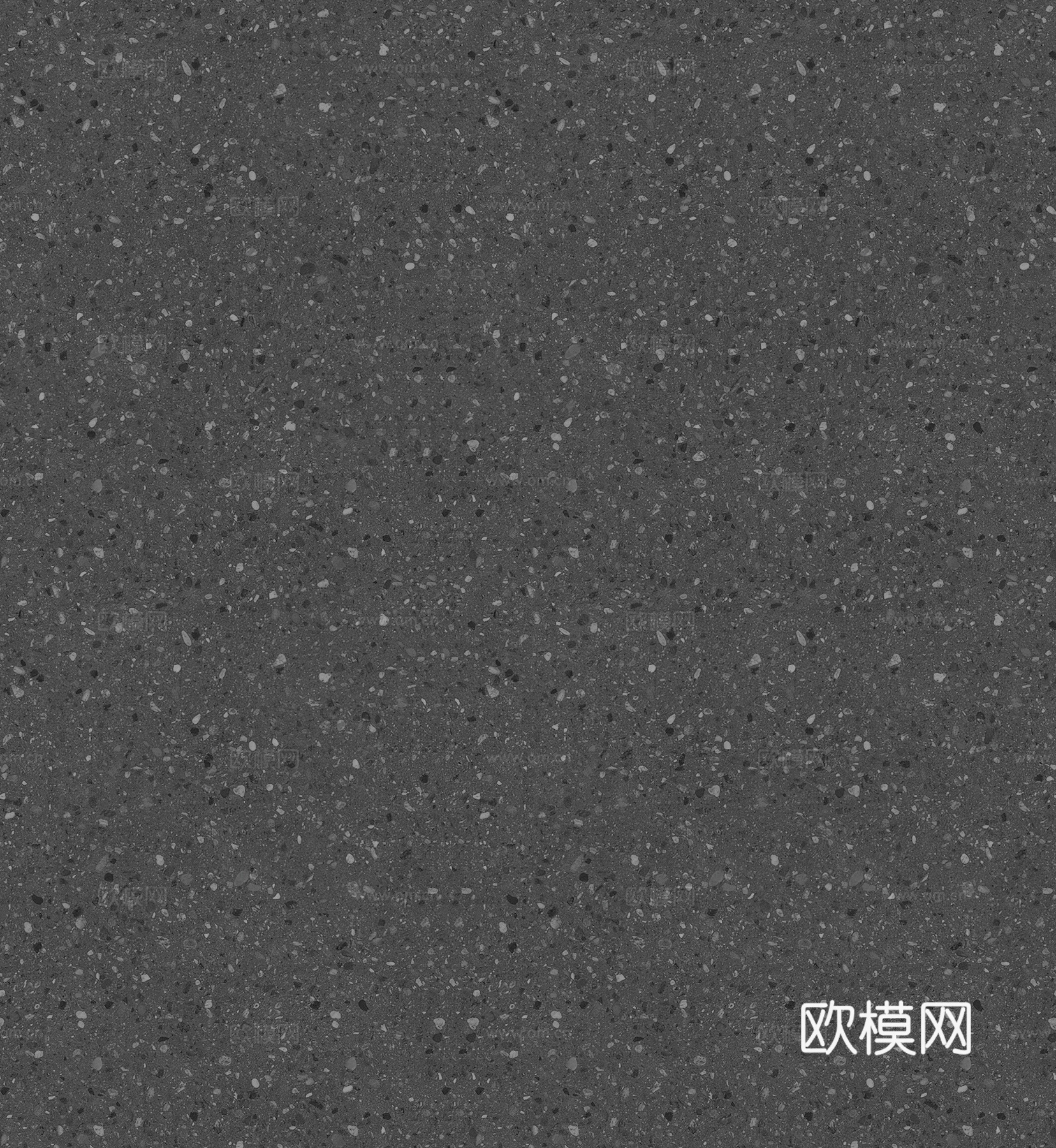 无缝深灰色水磨石