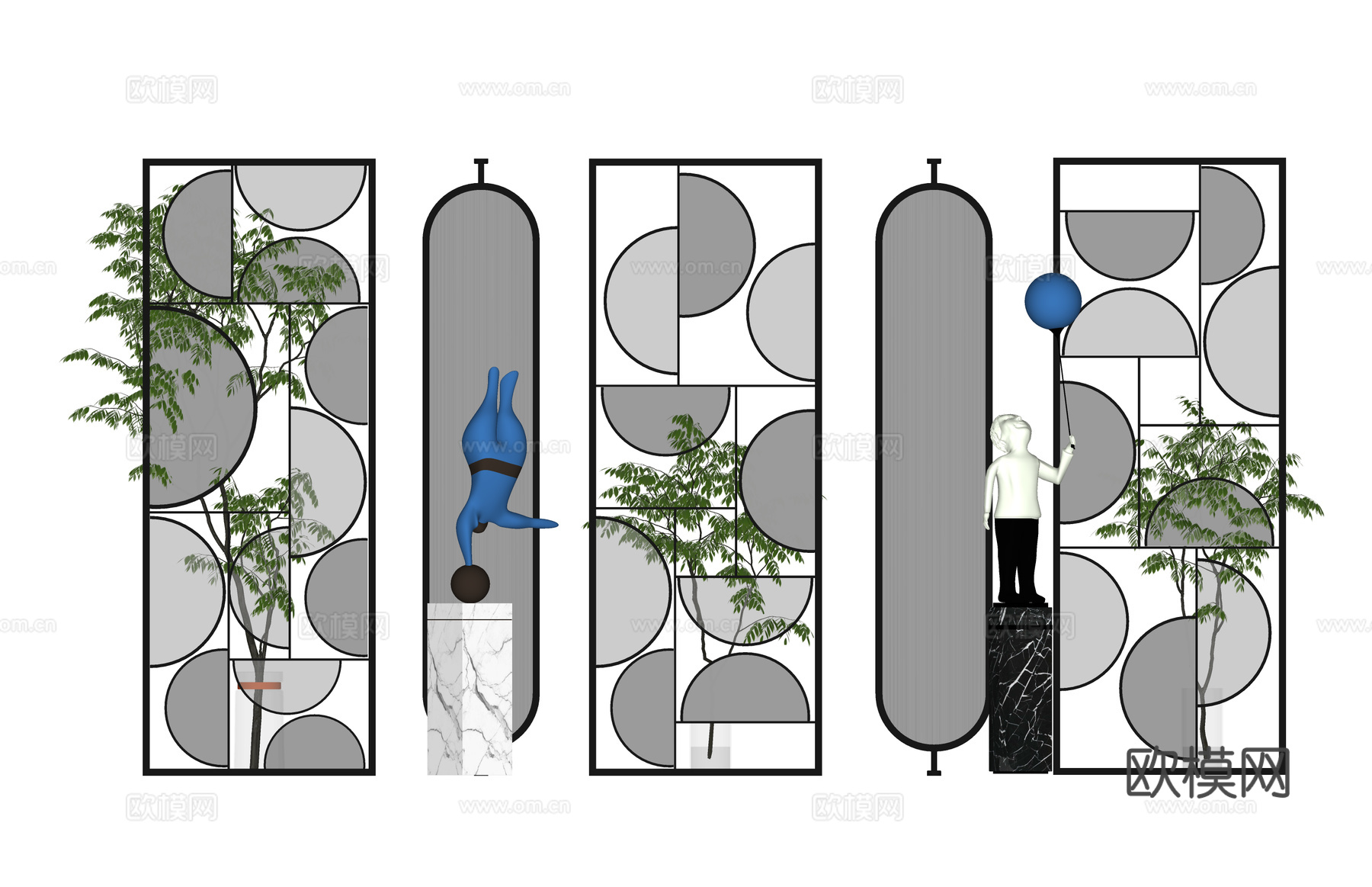 家装 饰品 摆件 室内小品 摆设 景观 陈设 小品 挂件 摆su模型
