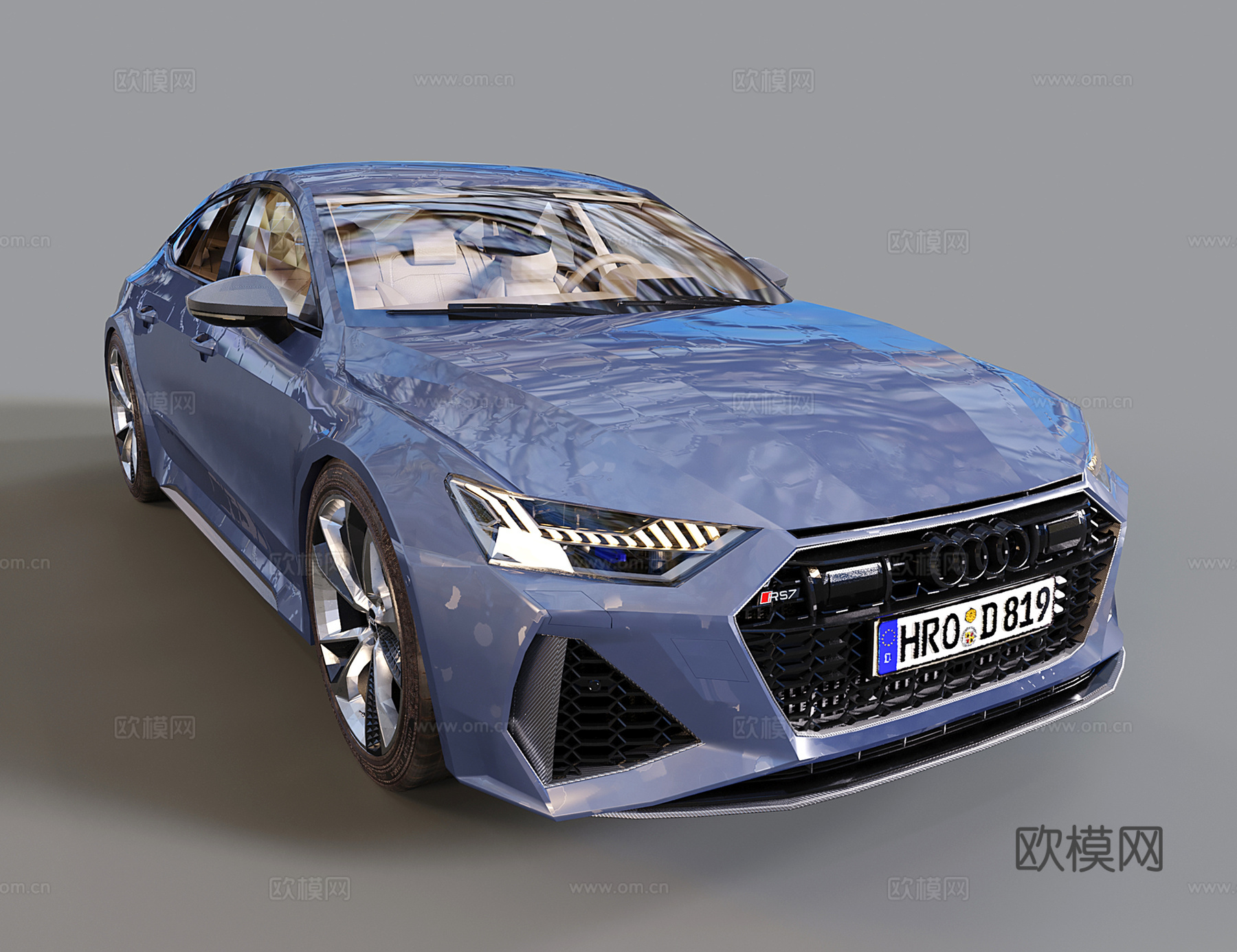 现代汽车 轿车su模型