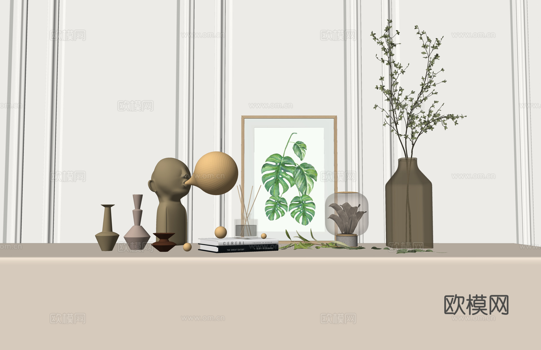 工装 摆件 摆件 饰品 景观 室内小品 摆设 陈设 挂画 小su模型