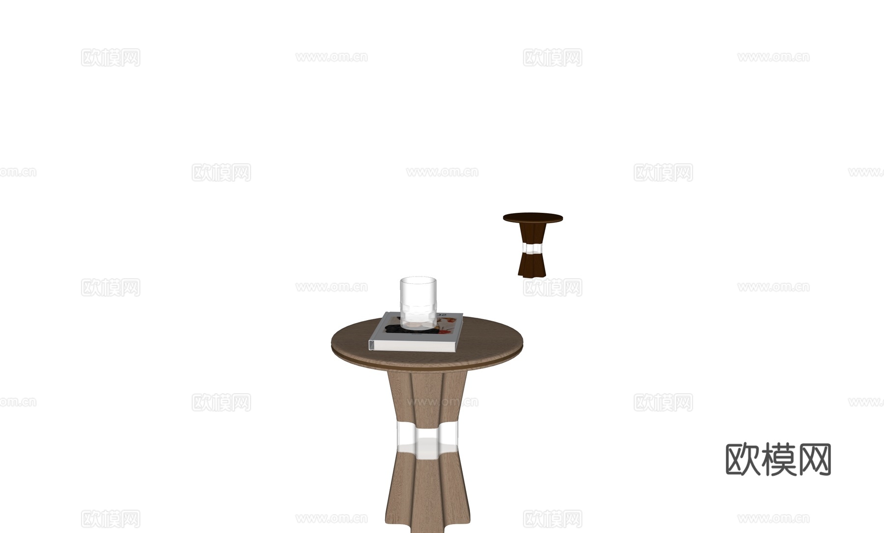 现代角几边几圆几su模型