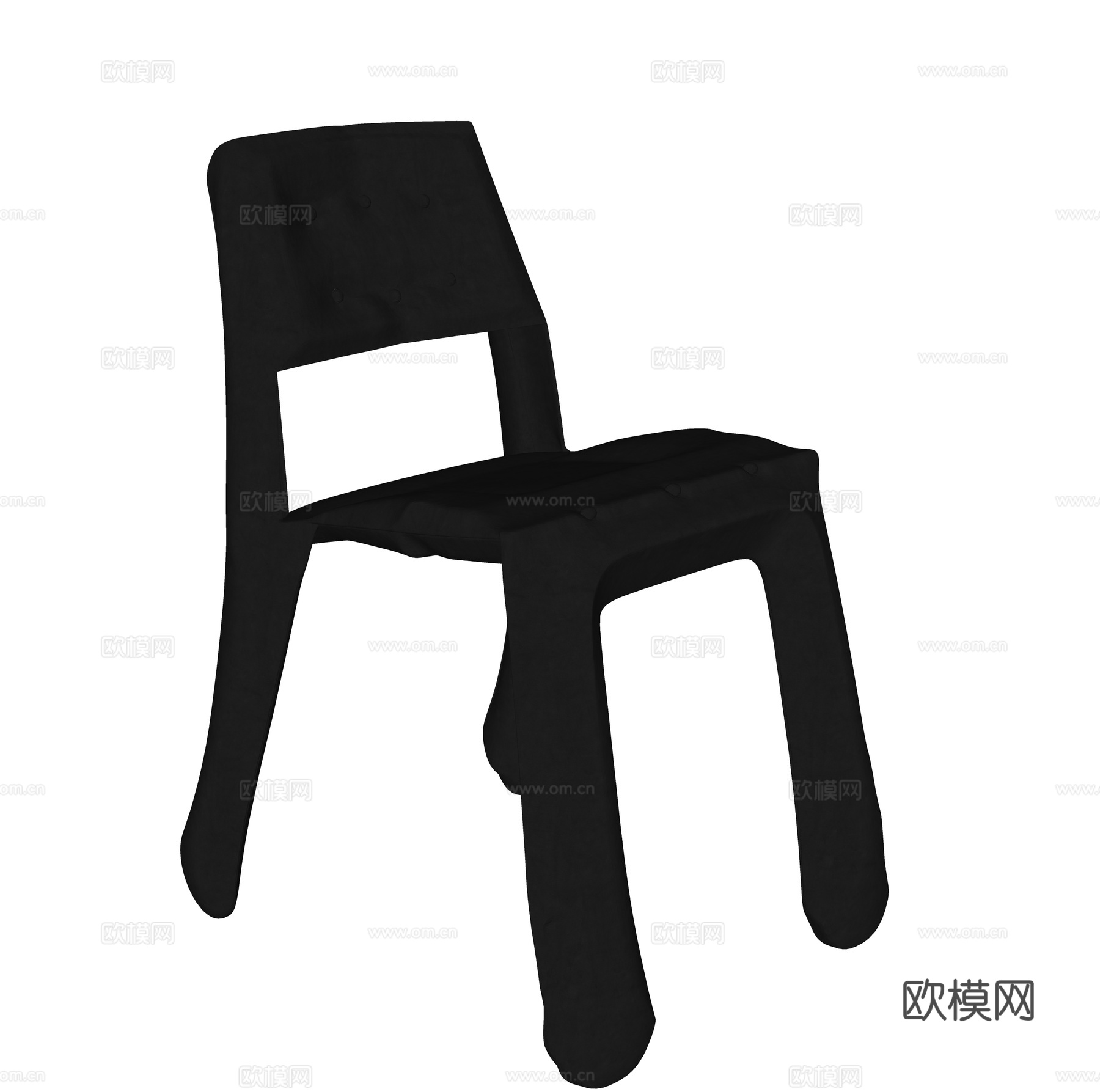 现代单椅 餐椅 儿童椅su模型