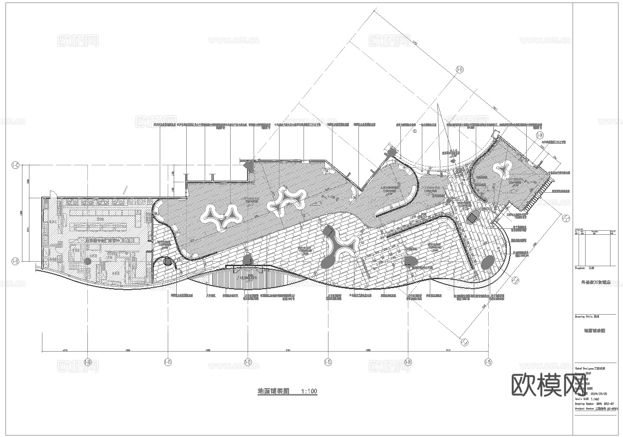 最新全套 快餐厅 中餐厅 施工图合集cad施工图