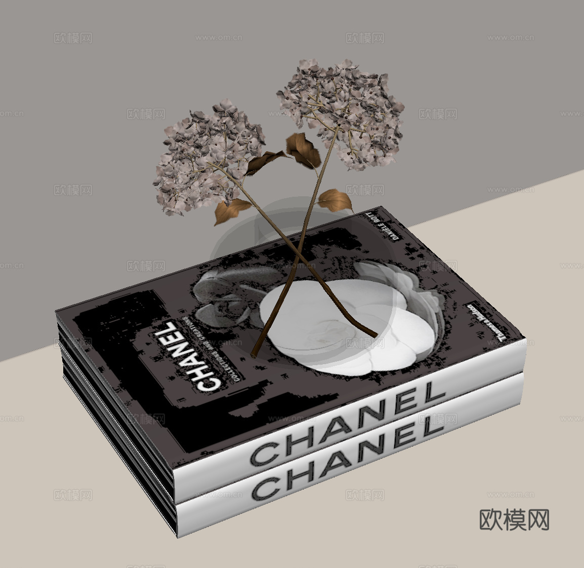 现代摆件 桌面摆件su模型