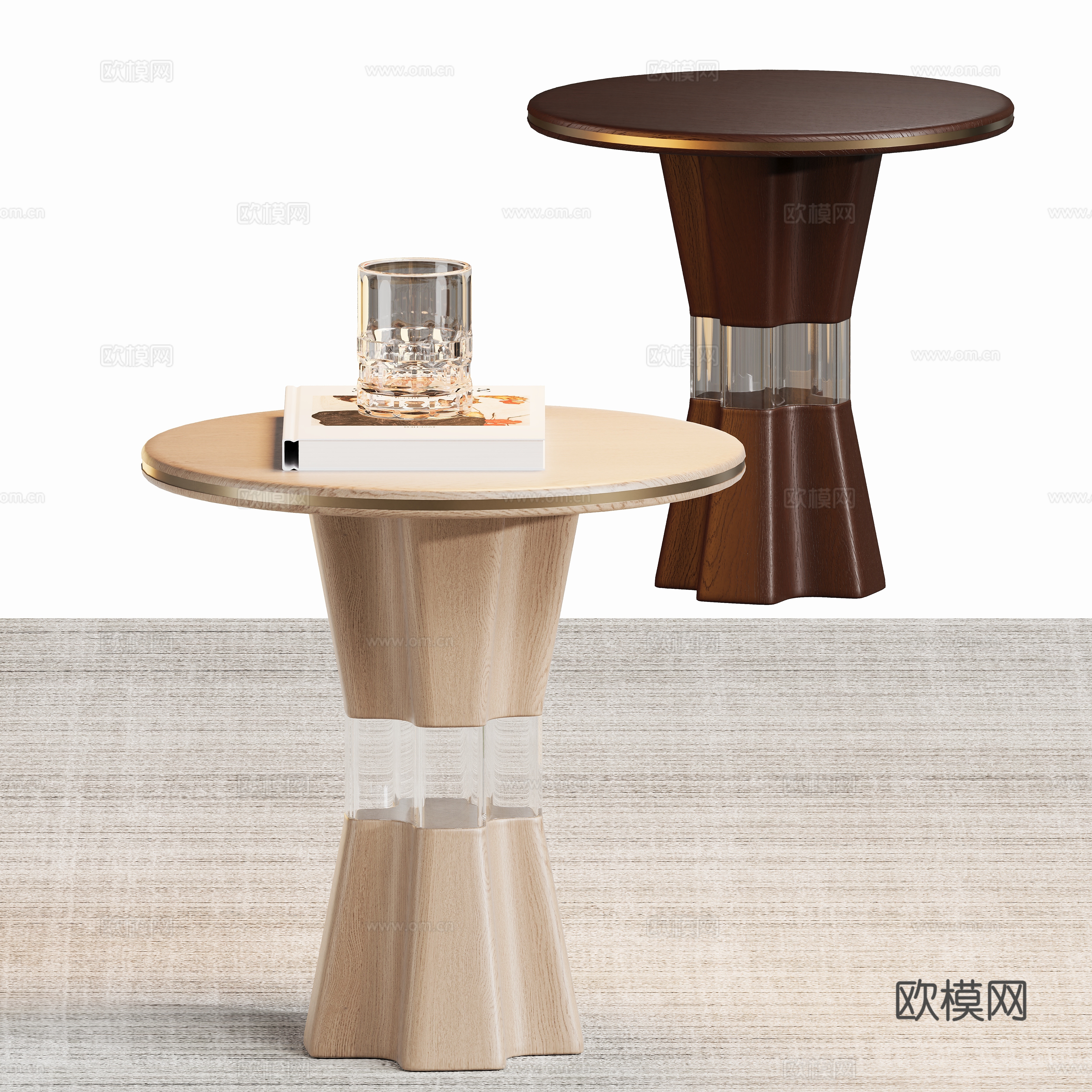 现代角几边几圆几su模型