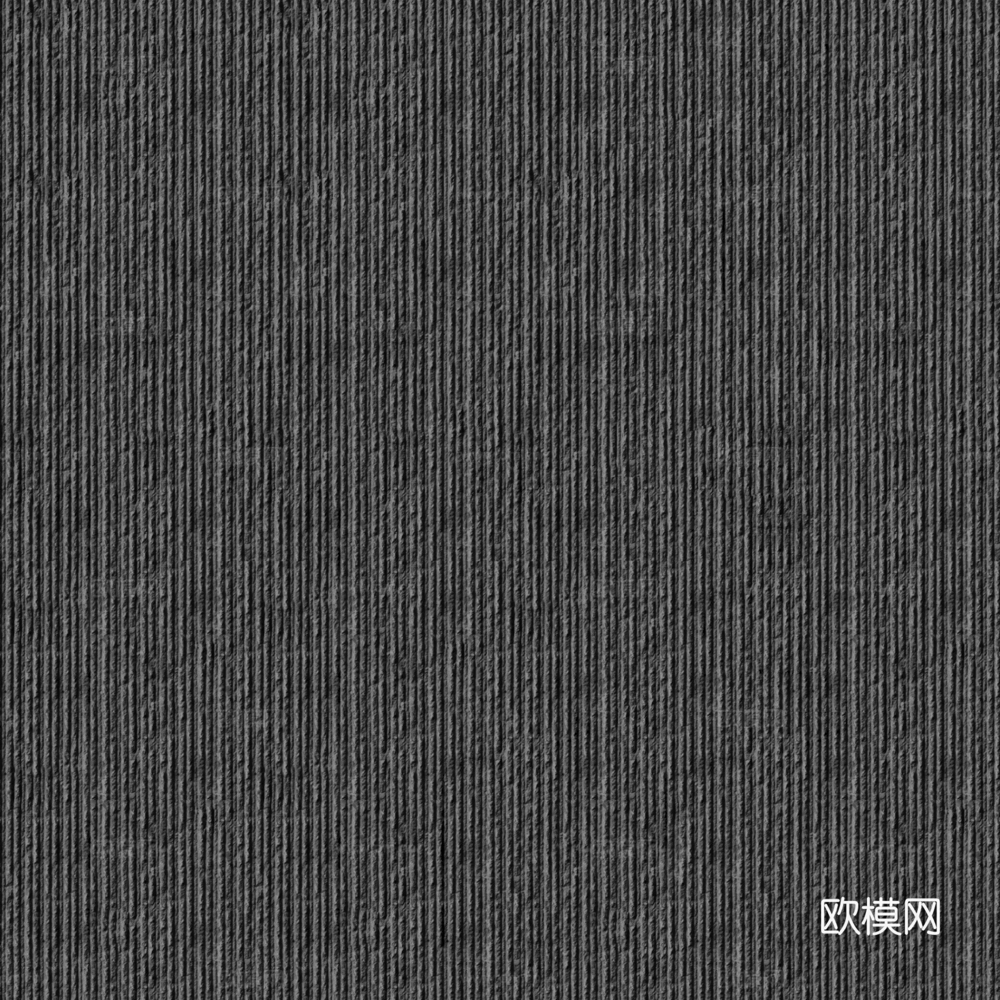 现代意式无缝黑拉槽阡陌石黑色流水石文化石