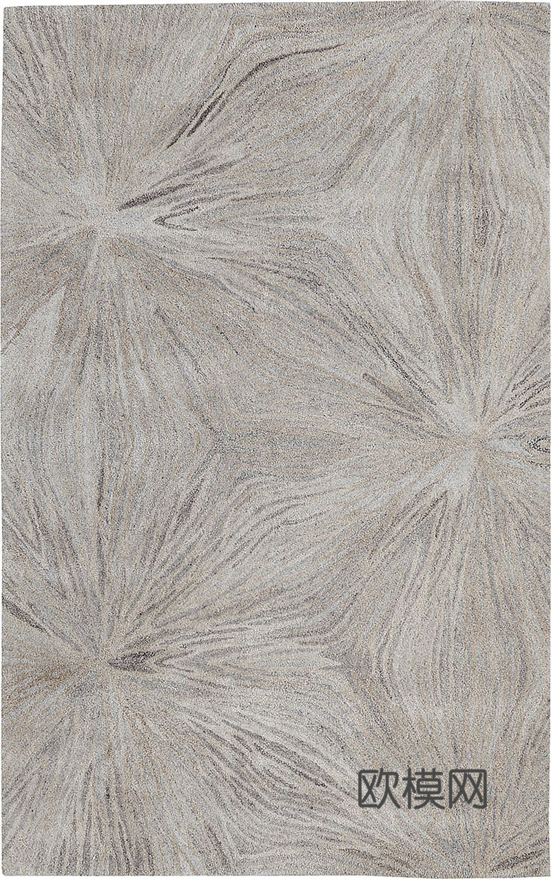 现代轻奢地毯 毛绒地毯 几何地毯 条纹地毯 方块地毯