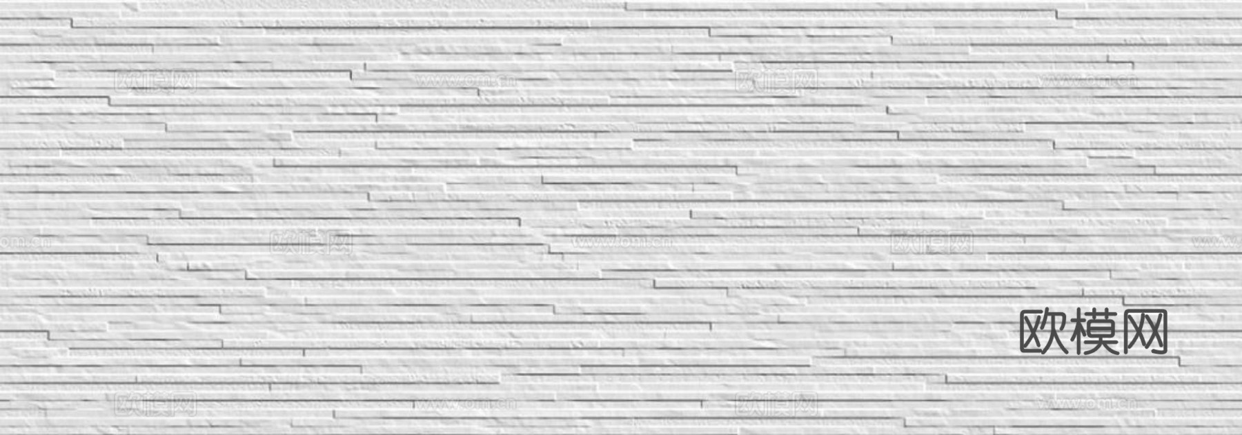 无缝文化石景墙