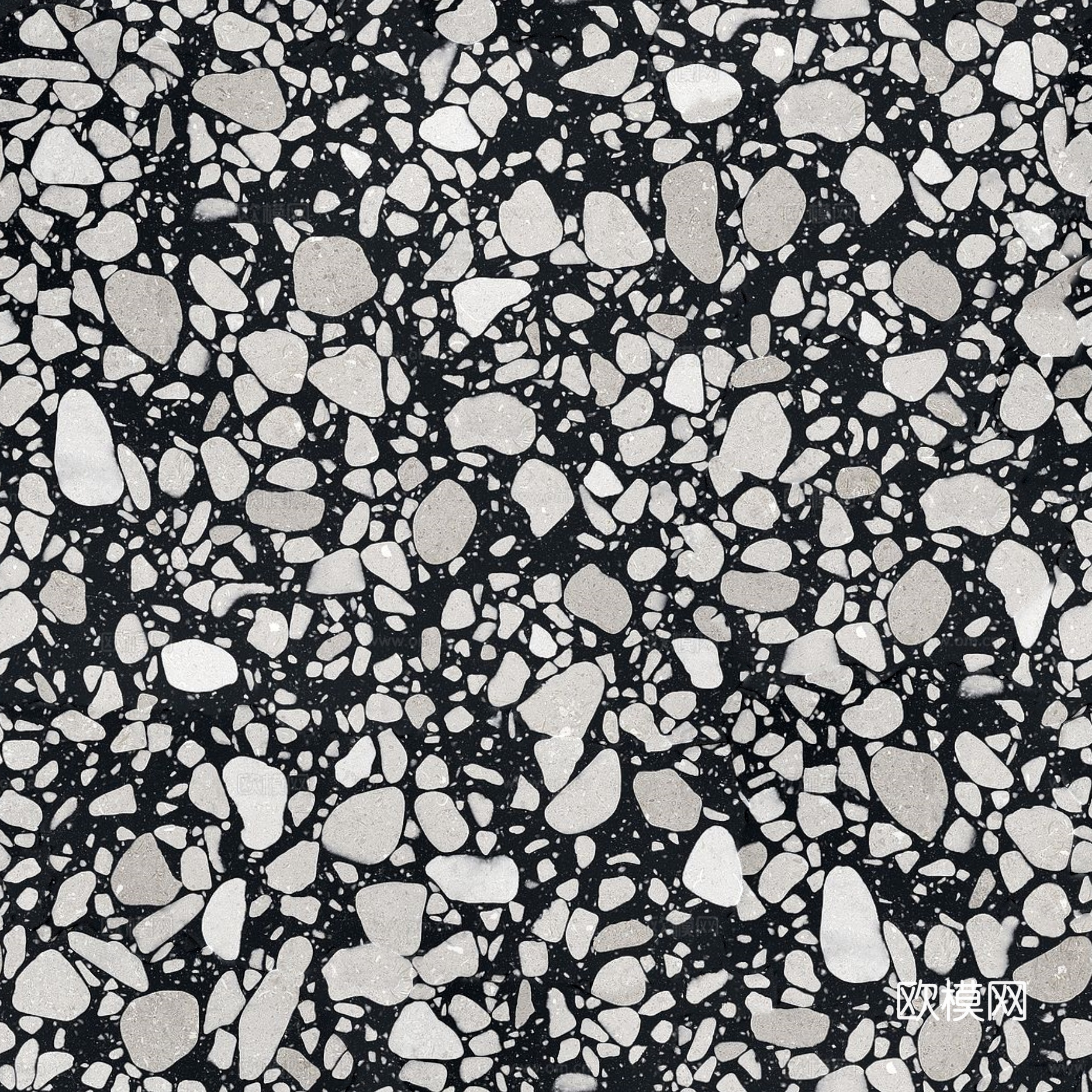 无缝宝格丽水磨石