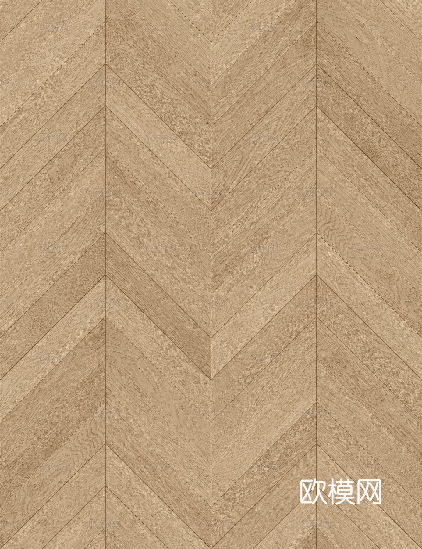 无缝原木色鱼骨拼人字拼木地板贴图