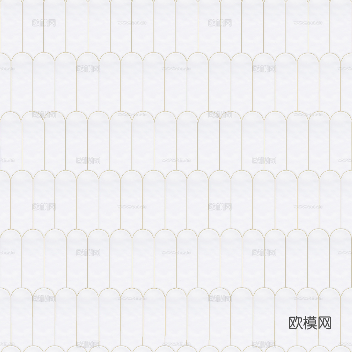 无缝白色羽毛纹理瓷砖贴图