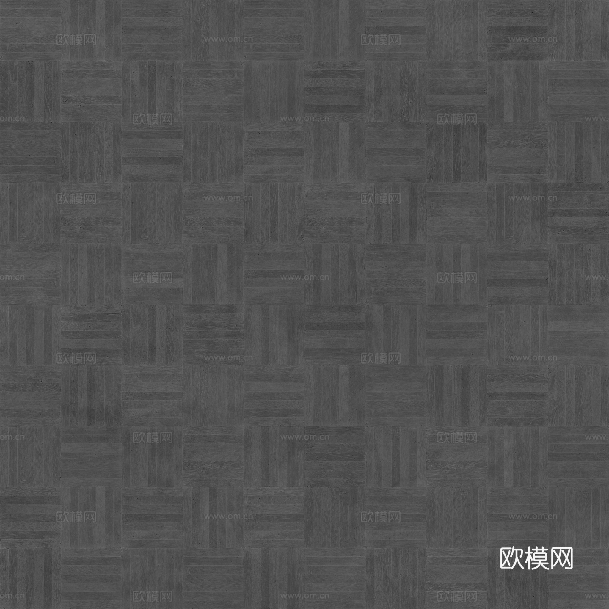 格栅木地板 田子木拼板