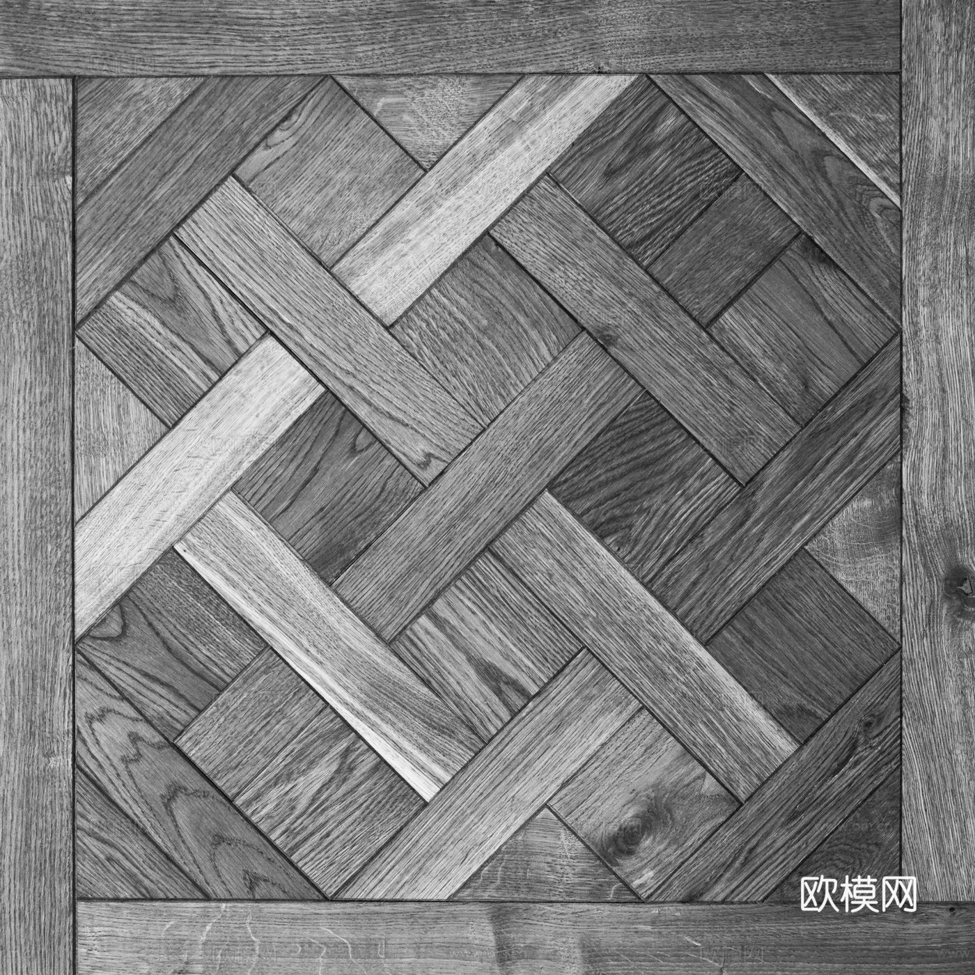 灰色木地板拼花