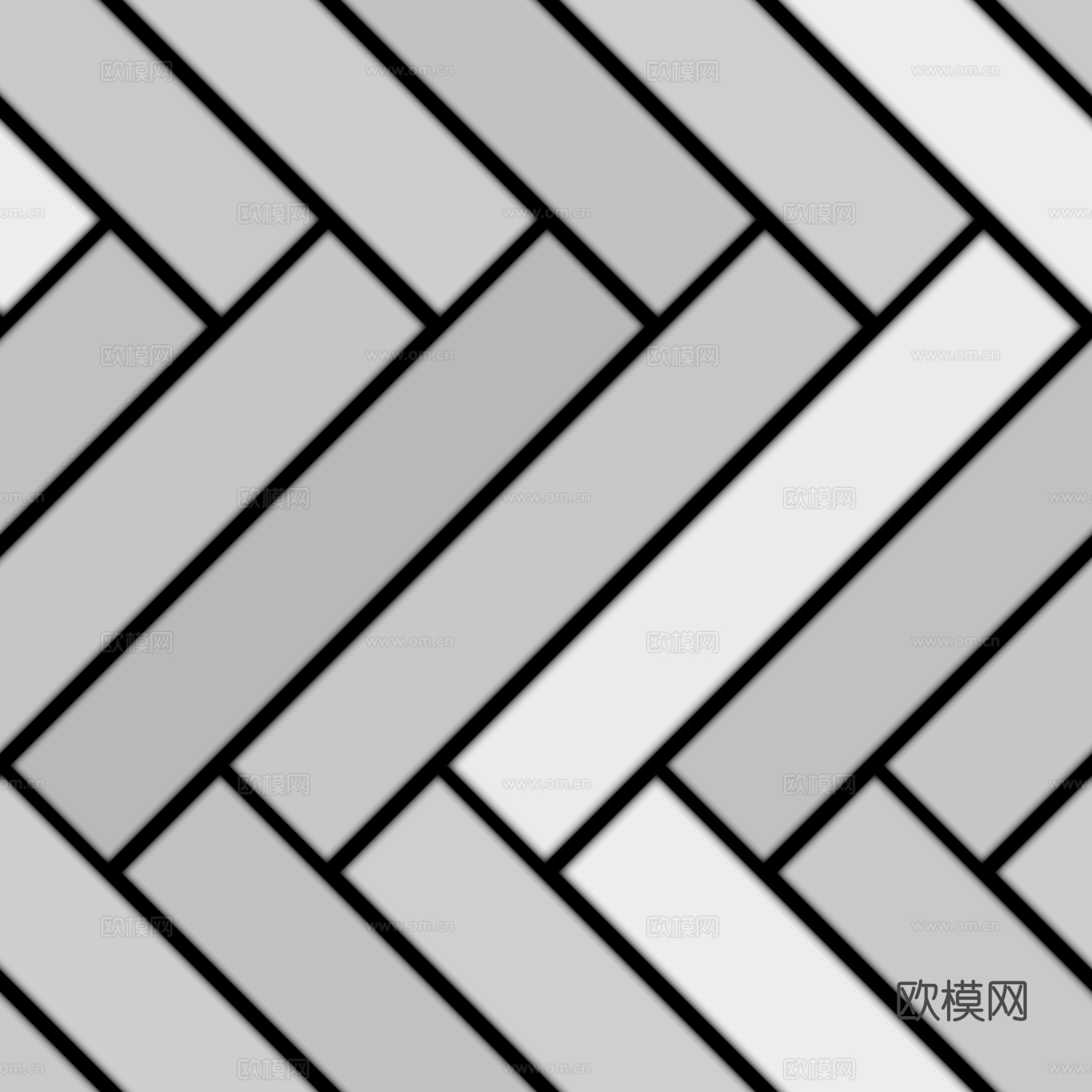 灰色鱼骨拼木地板