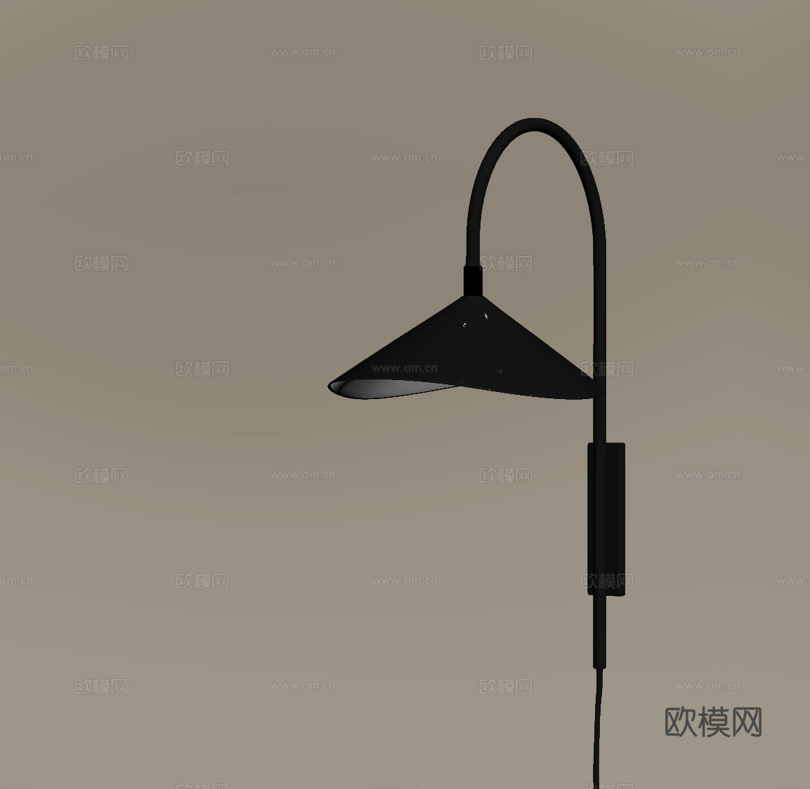 现代壁灯 床头壁灯su模型