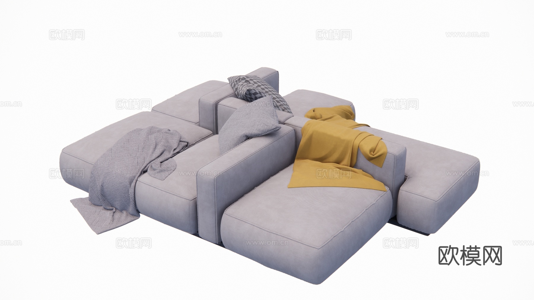 卡座 懒人沙发 客厅 凳子 桌椅 家装 海绵垫 椅子 家具su模型