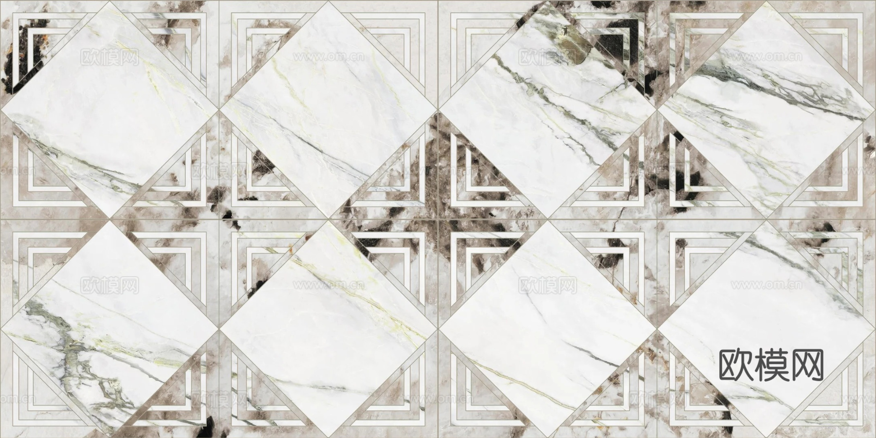 大理石瓷砖石材拼花