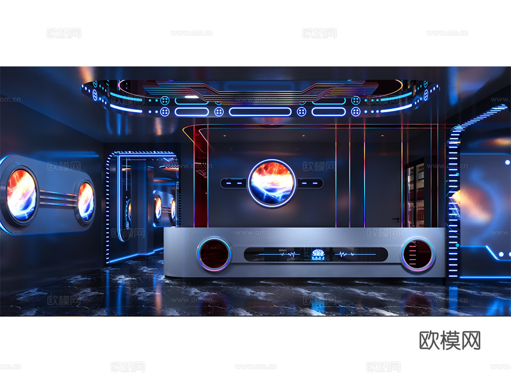 某KTV沐足会所施工图cad施工图