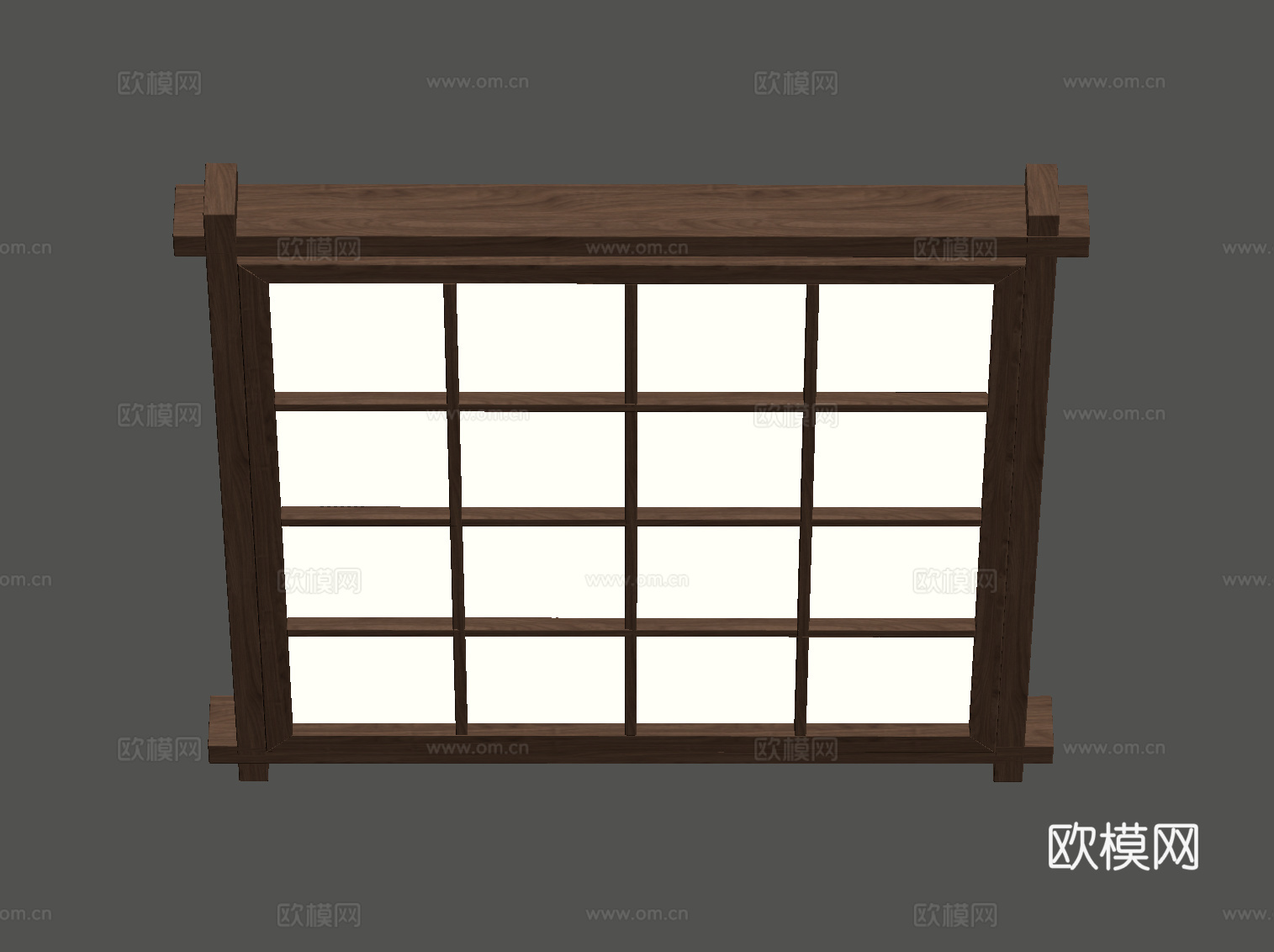 中古风吸顶灯 客厅吊灯su模型