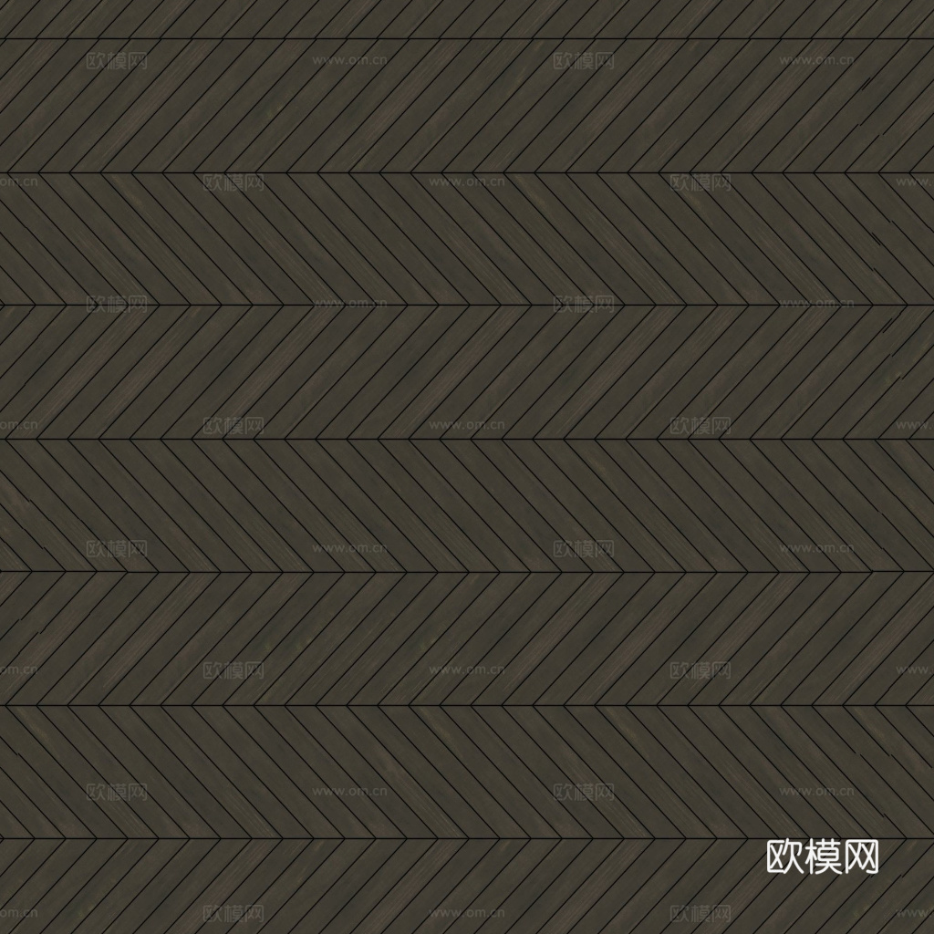 无缝黑色鱼骨拼人字拼木地板