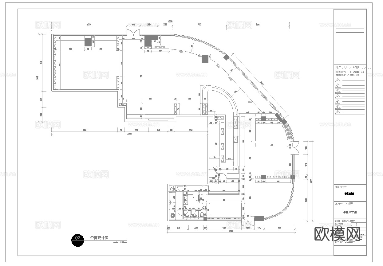 最新全套 咖啡店 施工图合集cad施工图