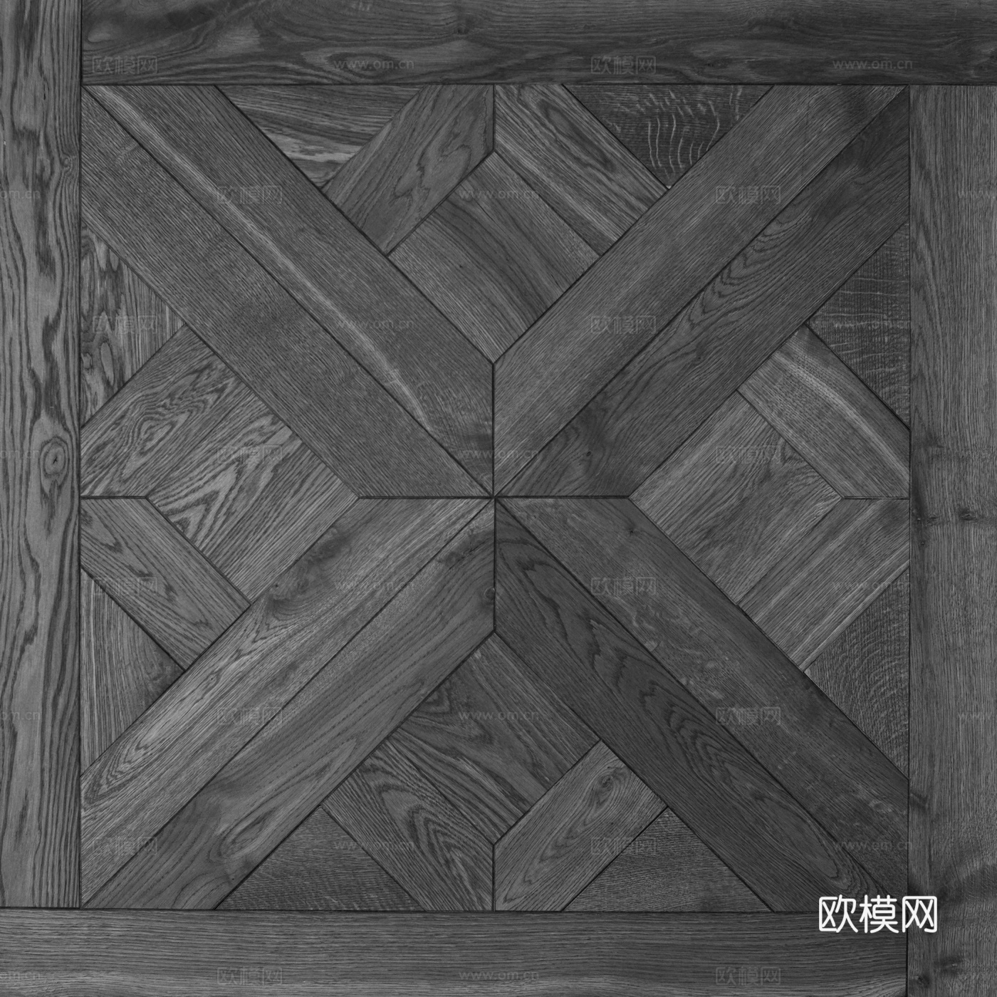 深灰色木地板拼花