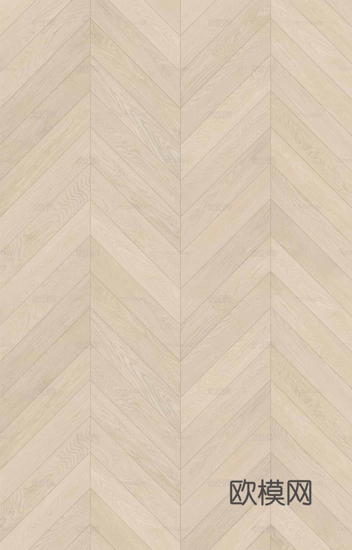 无缝原木色鱼骨拼人字拼木地板贴图