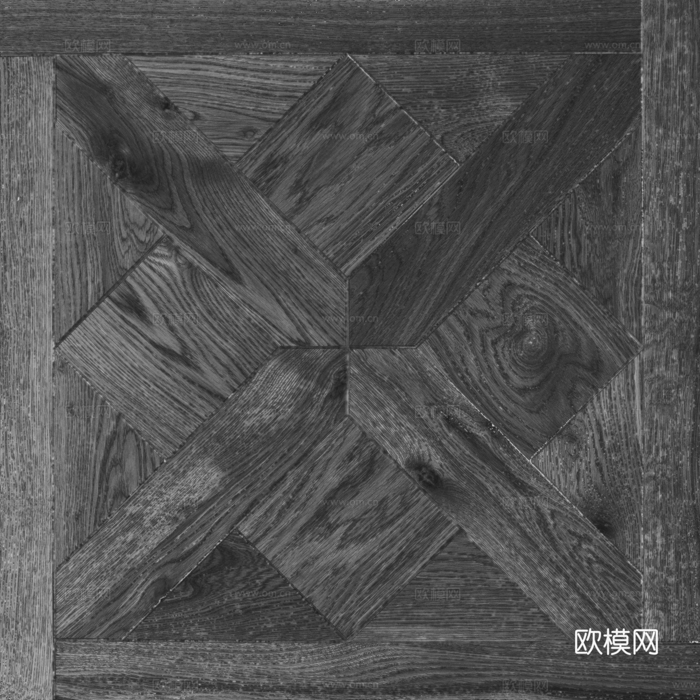 灰色木地板拼花