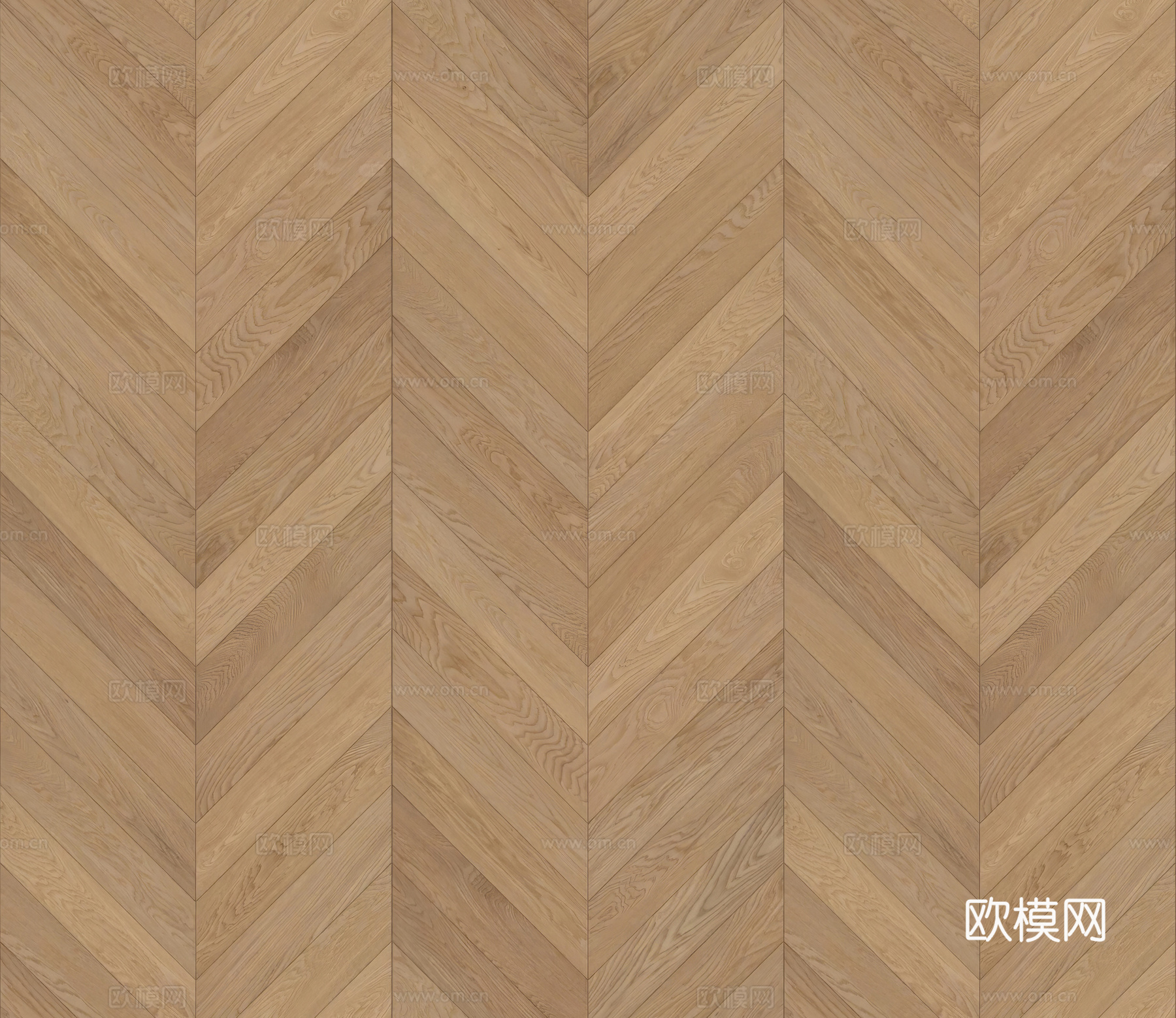 奶油侘寂无缝鱼骨拼人字拼木地板贴图
